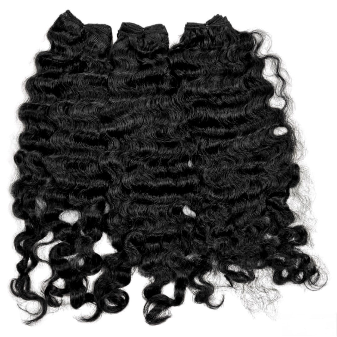 Bundles with Frontal, BURMESE CURLY