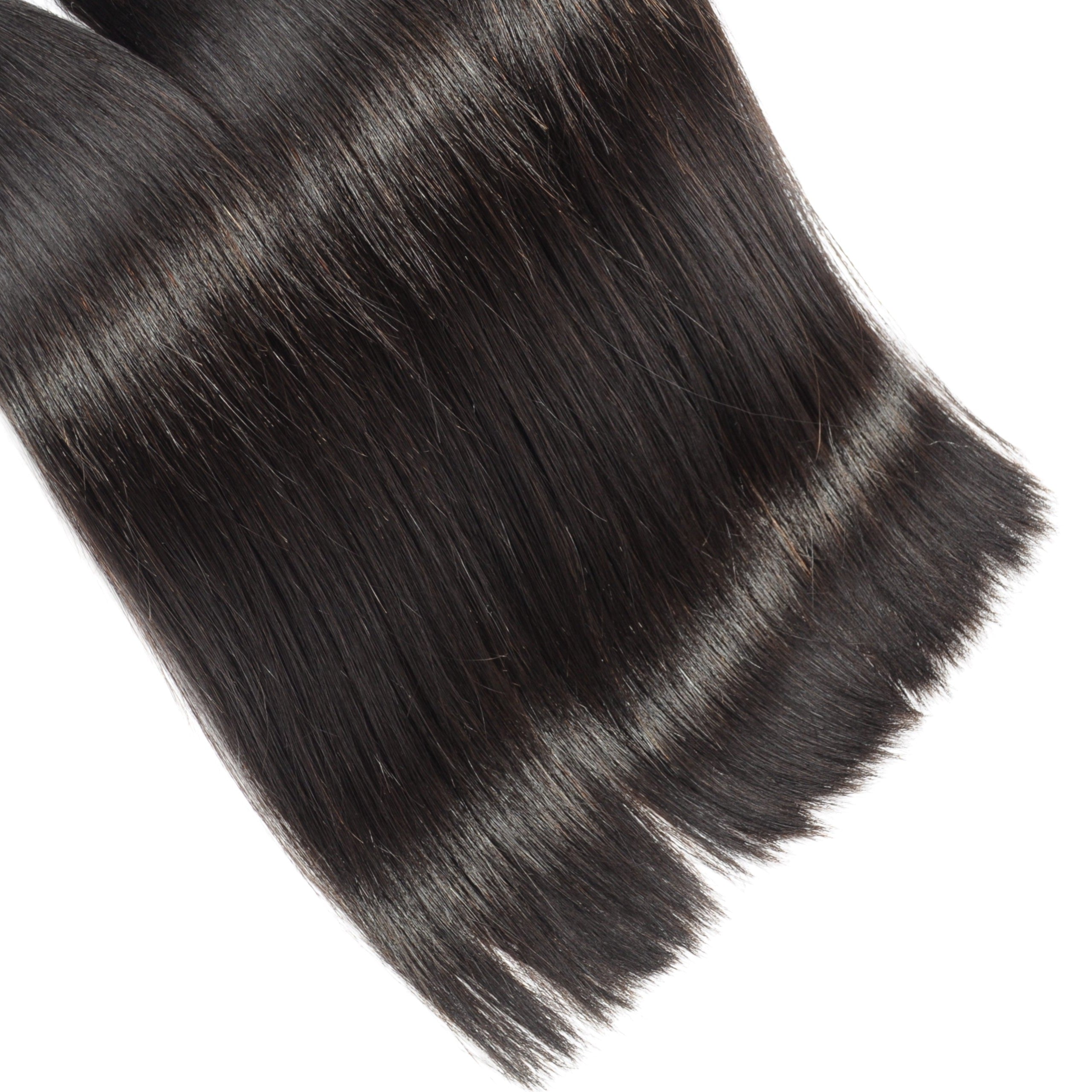 Double-Weft Bundle, NATURAL STRAIGHT