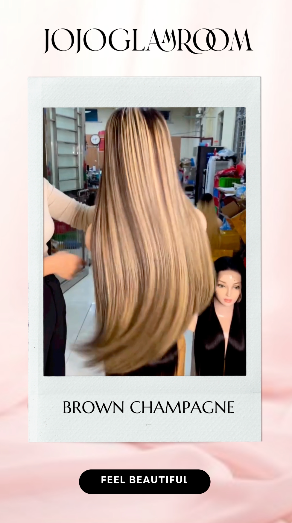 HD Brown Champagne WIG