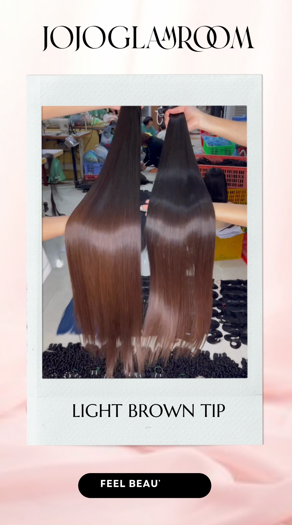 Light Brown Tip ( Bundles)