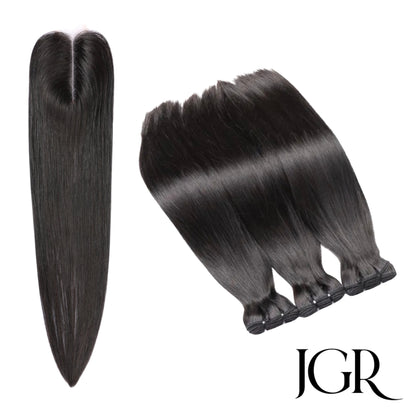 Bundles with HD Closure, NATURAL STRAIGHT
