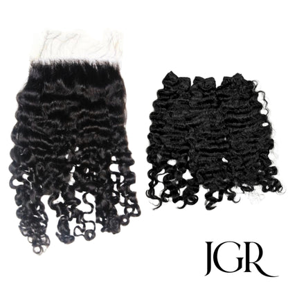Bundles with HD Closure, BURMESE CURLY