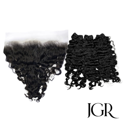 Bundles with Frontal, BURMESE CURLY