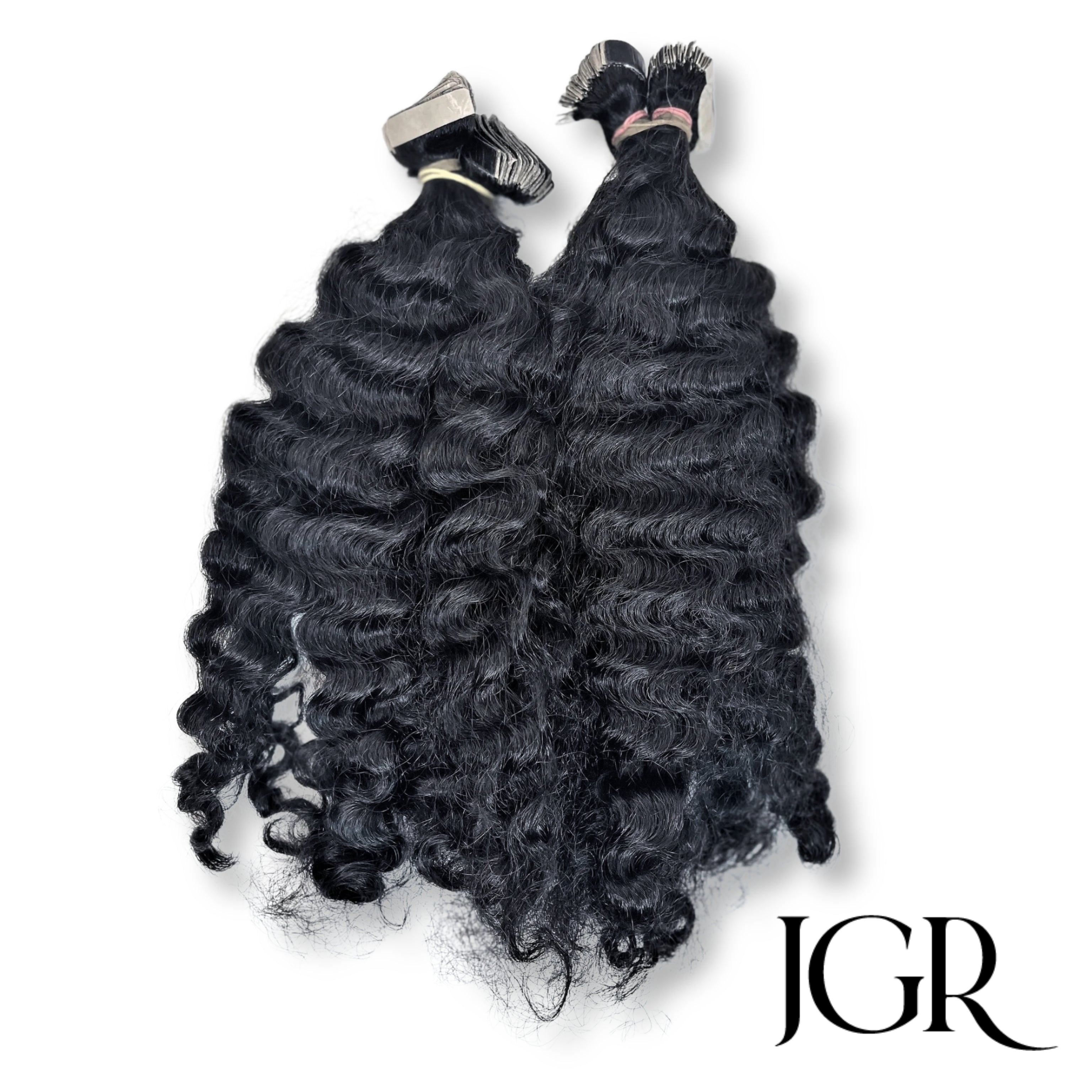 Tape-in Extensions (9 pcs), BURMESE CURLY