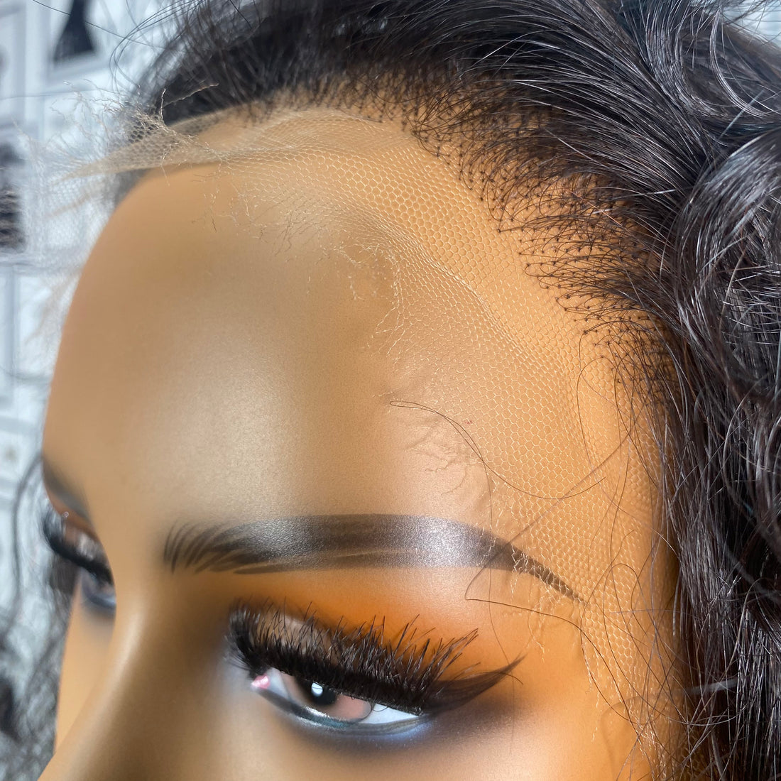 HD Lace Front Wig in Black, OCEAN WAVE